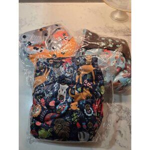 Sigzagor cloth diapers 3 new in package